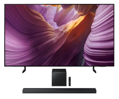Telewizor 55" Samsung QE55S85F 55" OLED 4K 120 Hz + HW-QS700F